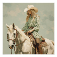 Selle Splendor Stitché : Cowgirl Wall Art