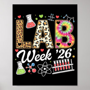 Poster Semaine de laboratoire 2026 technicien de laborato