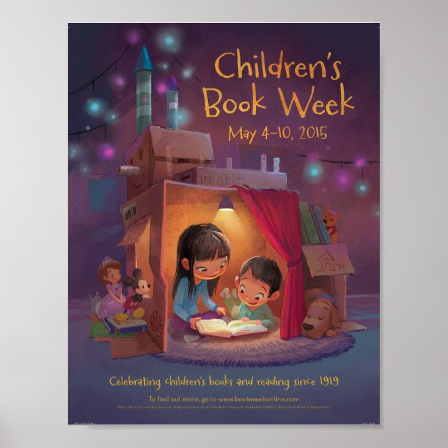 Poster Semaine du livre pour enfants 2015 (Devant)