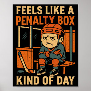 Poster Semble être une journée en banc des pénalités drôl