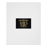 Poster semi-brillant Vip à vendre.