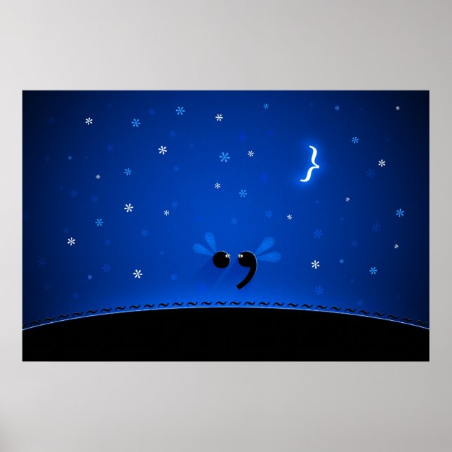 Poster Semicolon (Devant)