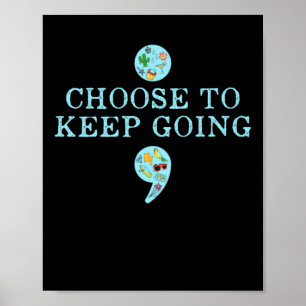 Poster Semicolon Suicide Prevention