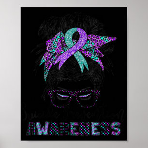 Poster Semicolon Suicide Sensibilisation Messagerie Cheve