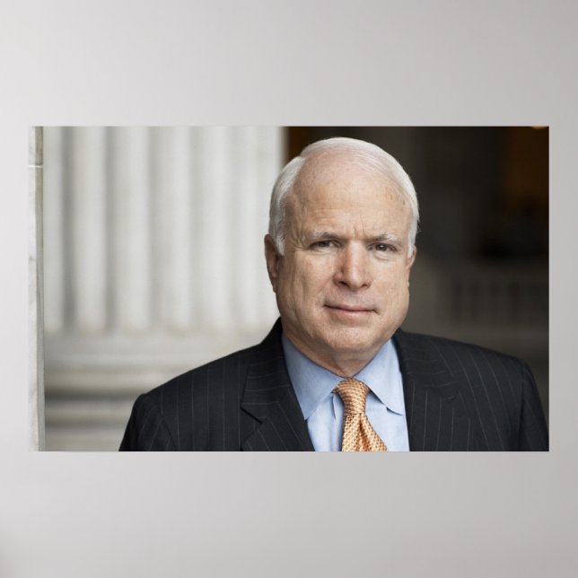 Poster Sen. John McCain (Devant)