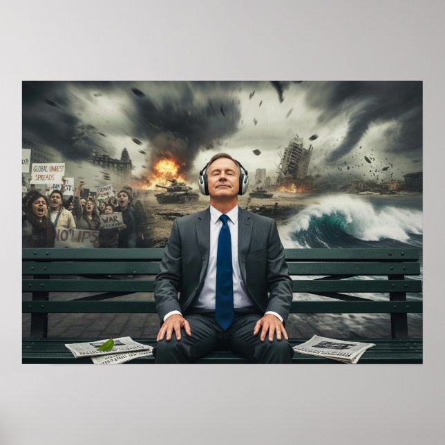 Poster S'en Taisant (Devant)