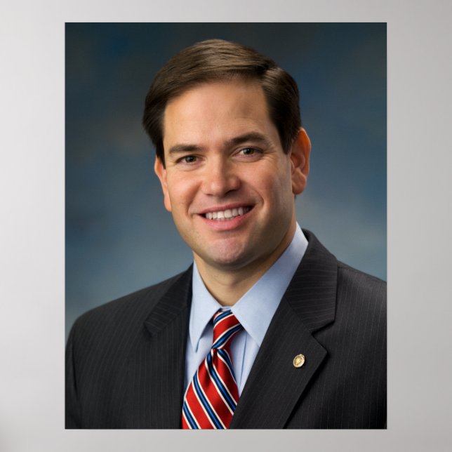 Poster Sénateur Marco Rubio (Devant)