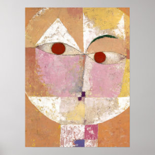 Poster Senecio Baldgreis1922 par Paul Klee