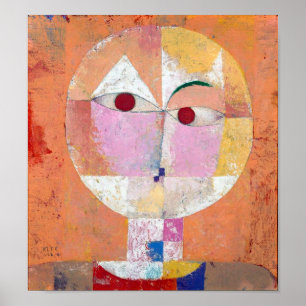Poster Senecio, Paul Klee