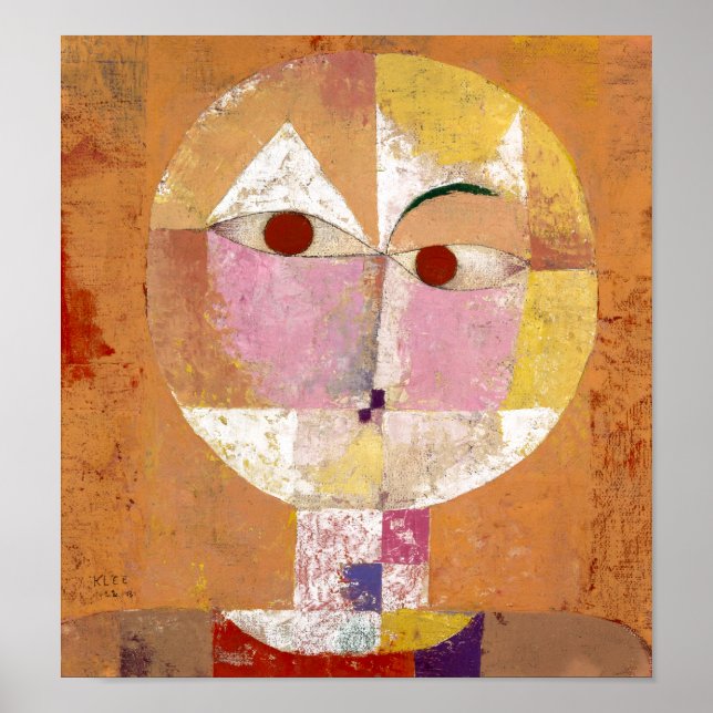 Poster Senecio | Paul Klee | (Devant)