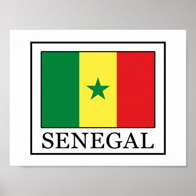 Poster Sénégal (Devant)