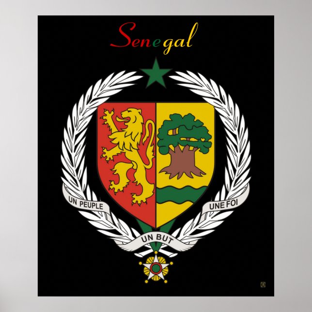 POSTER SÉNÉGAL (Devant)
