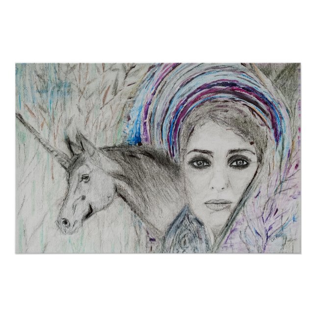 Poster Senhora da Magia (Devant)