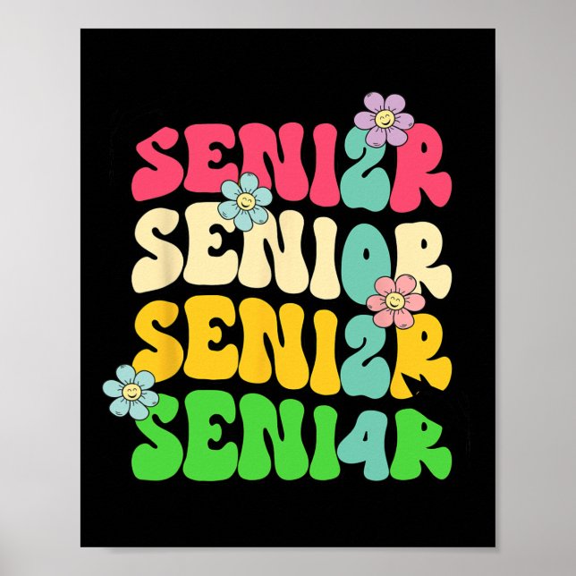 Poster Senior 2024 Class Of 2024 Seniors Graduation 2024 (Devant)