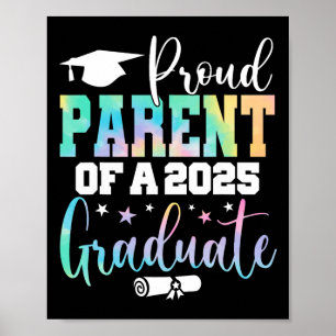 Poster Senior 2025 Fier Parent D'Un Cl De 2025 Diplômé