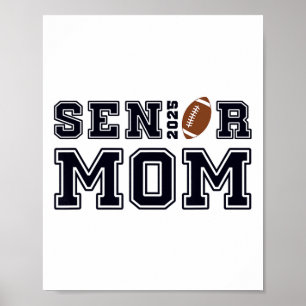 Poster Senior Footbyll Maman Cl De 2025 Diplômé