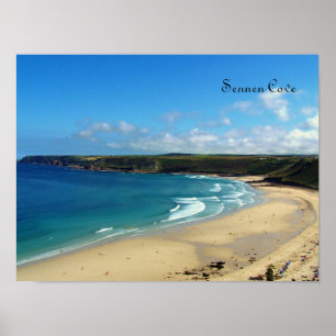 Poster Sennen Cove Cornwall Angleterre