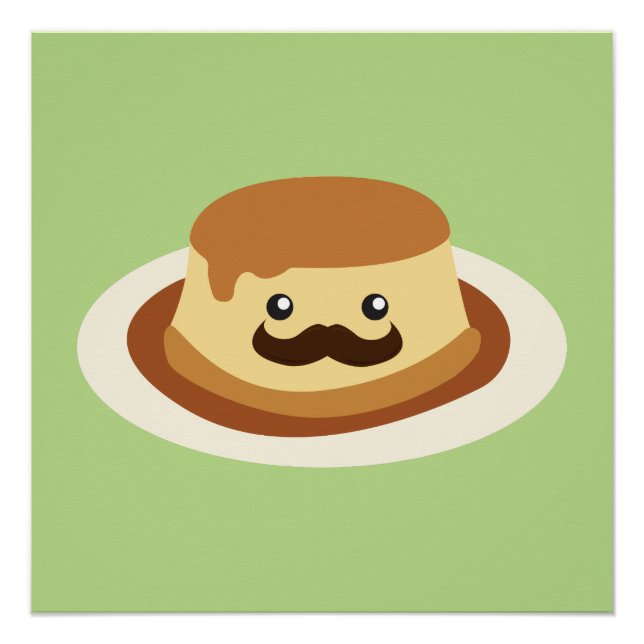 Poster Señor Flan (Devant)