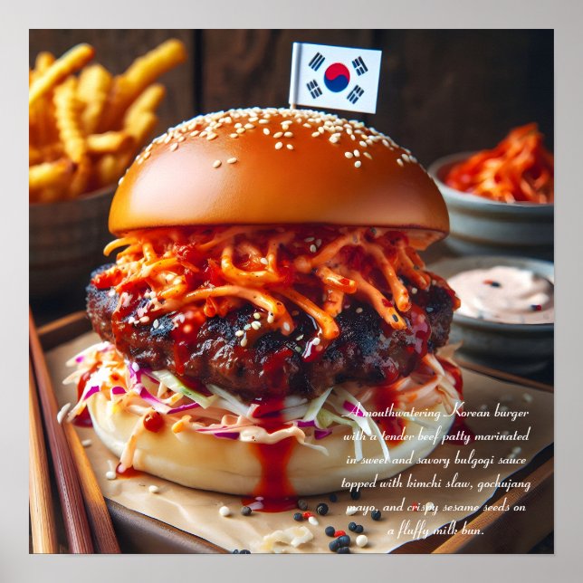 Poster Sensation de bulgogi (Devant)