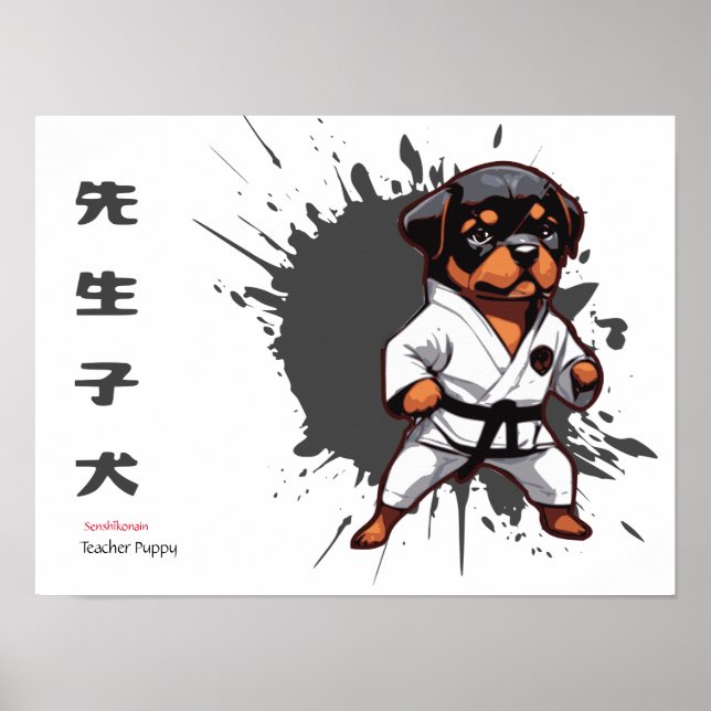 Poster Sensei Pup (Devant)