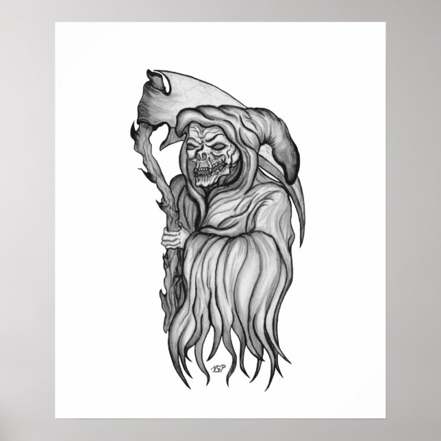 Poster Sensenmann - La mort (Devant)