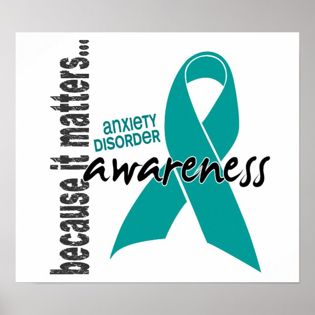 Poster Sensibilisation 1 Trouble d'anxiété (Devant)