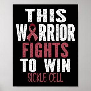 Poster Sensibilisation À La Cellule De Faucille Ce Guerri