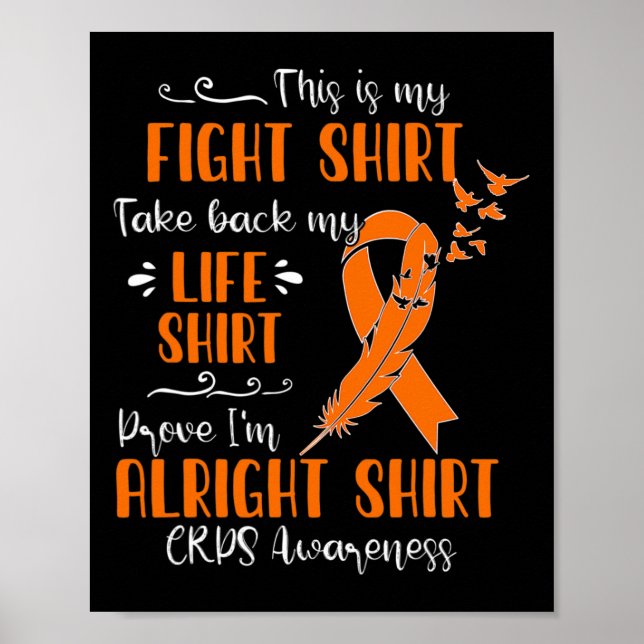 Poster Sensibilisation à la Crps Mon Combat  (Devant)
