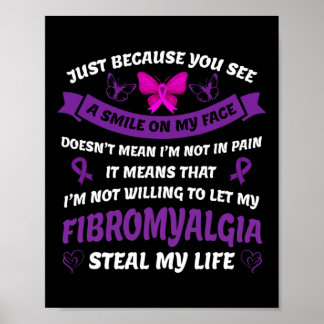 Poster Sensibilisation à la fibromyalgie - Fibromyalgie S