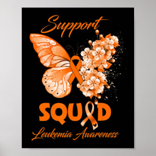 Poster Sensibilisation à la leucémie de l'équipe de souti