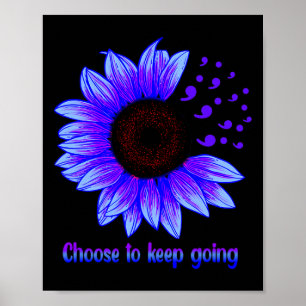 Poster Sensibilisation À La Prévention Du Suicide Choisir