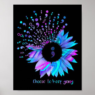 Poster Sensibilisation À La Prévention Du Suicide Choisir