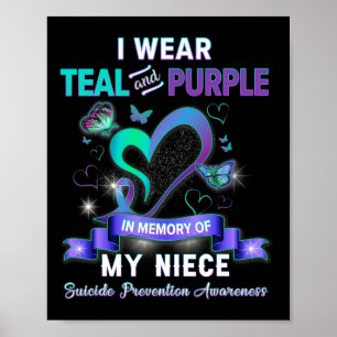Poster Sensibilisation à la prévention du suicide Je port