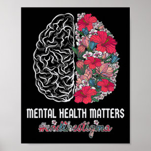 Poster Sensibilisation à la santé Mettre fin à la stigmat