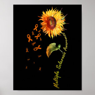 Poster Sensibilisation à la sclérose Tournesol Sensibilis