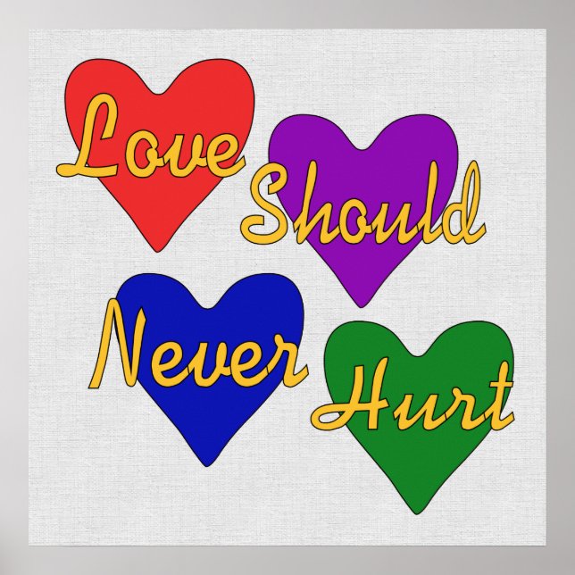 Poster Sensibilisation à la violence domestique (Devant)