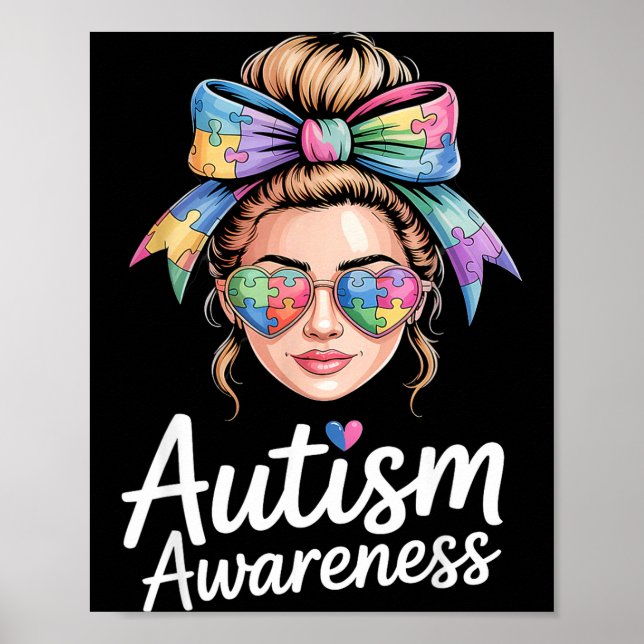 Poster Sensibilisation à l'autisme  (Devant)