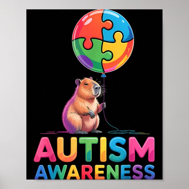 Poster Sensibilisation à l'autisme (Devant)