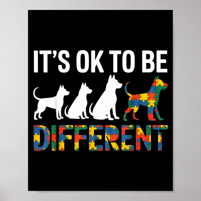 Poster Sensibilisation à l'autisme  (Devant)