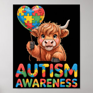 Poster Sensibilisation à l'autisme autistique
