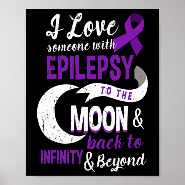 Poster Sensibilisation à l'épilepsie - Amour Fils Maman P (Devant)