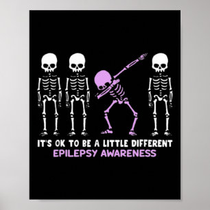 Poster Sensibilisation à l'épilepsie C'est Ok D'être Un P