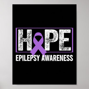 Poster Sensibilisation à l'épilepsie - Espoir Sensibilisa