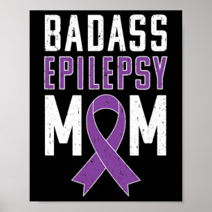 Poster Sensibilisation à l'épilepsie par l'épilepsie Mama