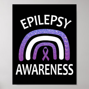 Poster Sensibilisation à l'épilepsie Soutien aux survivan