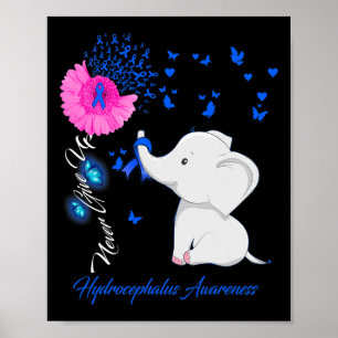 Poster Sensibilisation à l'hydrocéphalie - Hydrocéphalie 