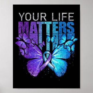 Poster Sensibilisation à l'importance de votre vie