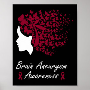 Poster Sensibilisation à l'neurysme cérébral - Femmes Pap
