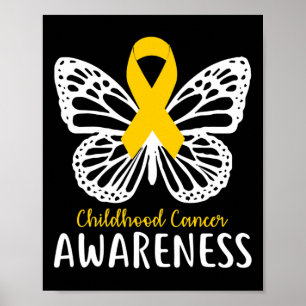 Poster Sensibilisation au cancer chez les enfants Cadeaux