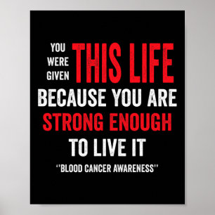 Poster Sensibilisation au cancer du sang - Sensibilisatio